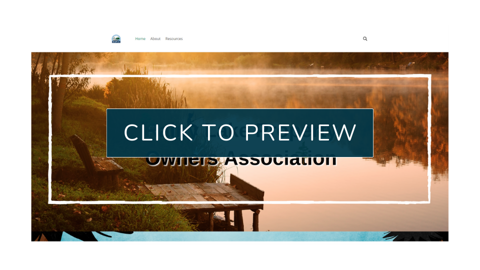 Rainy Lake Property Owners Association